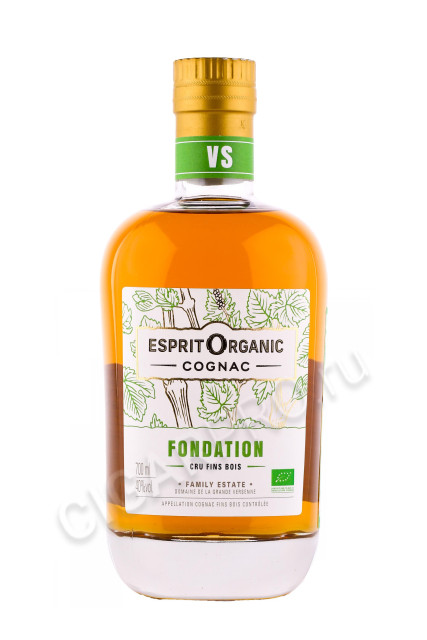 коньяк esprit organic vs fondation 0.7л