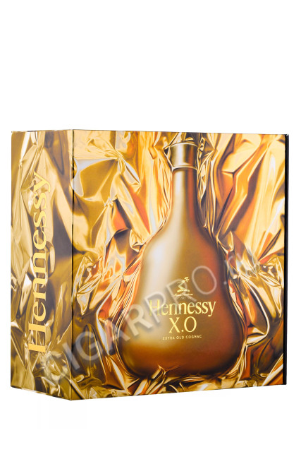 подарочная упаковка коньяк hennessy xo 0.7л