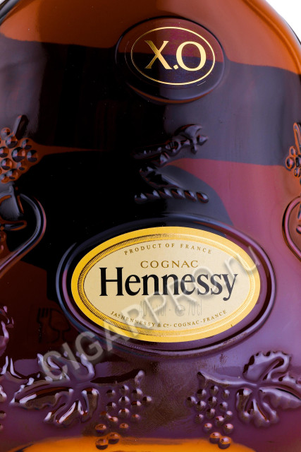 этикетка коньяк hennessy xo 0.7л