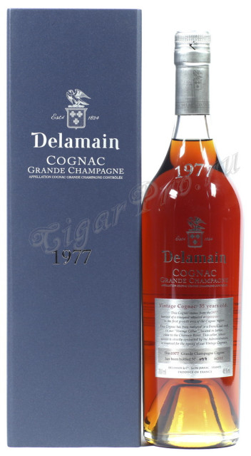 коньяк delamain vintage 1977 делямэн винтаж 1977 года