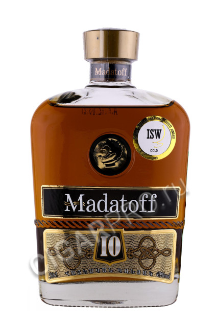 коньяк madatoff 10 years 0.5л