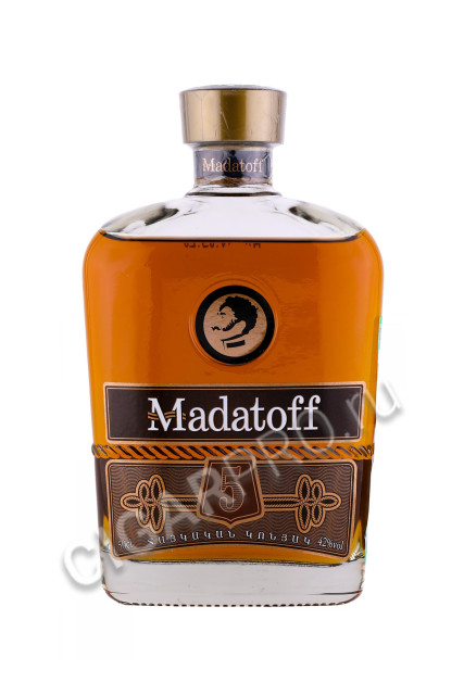 коньяк madatoff 5 years 0.5л