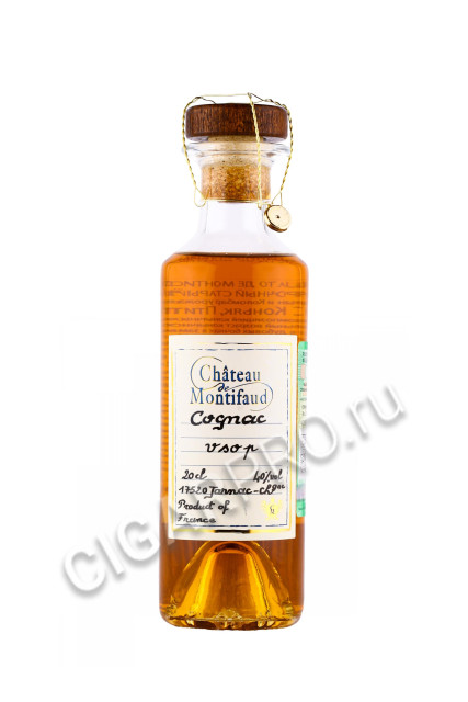 коньяк petite champagne chateau de montifaud vsop 0.2л