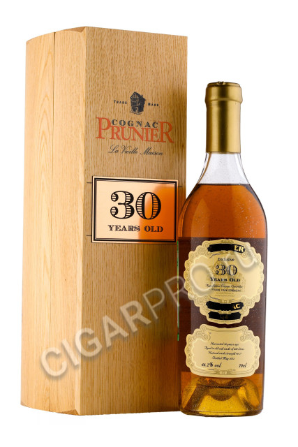 коньяк prunier grand champagne 30 years 0.7л