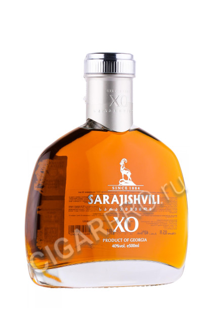 грузинский коньяк sarajishvili xo 0.5л