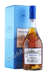 коньяк delamain pale dry 0.7л в подарочной упаковке