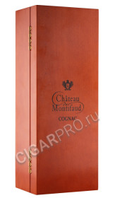 деревянная упаковка коньяк chateau montifaud 50 years 0.7л