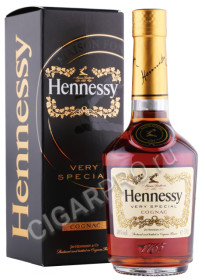 коньяк hennessy vs 0.35л в подарочной упаковке