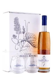 Коньяк Даниэль Бужю Премьер Аром Гран Шампань 0.7л + 2 бокала в подарочной упаковке