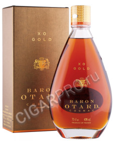 коньяк baron otard xo gold 0.7л в подарочной упаковке