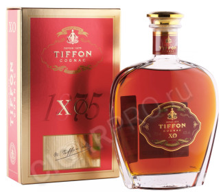 коньяк tiffon xo 0.7л в подарочной упаковке