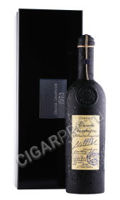 коньяк lheraud cognac petite champagne 1973 years 0.7л в деревянной упаковке