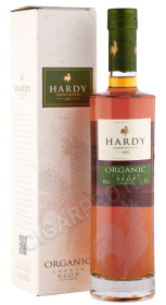коньяк hardy organic vsop fine champagne 0.7л в подарочной упаковке