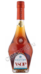 коньяк gautier vsop 0.5л