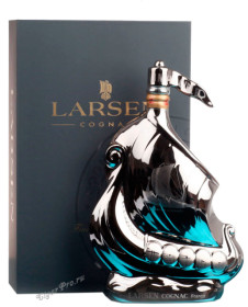 larsen cognac французский коньяк ларсен файн шампань корабль викингов платиновый