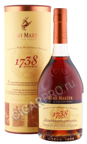 коньяк remy martin 1738 accord royal 0.7л в подарочной тубе