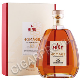 коньяк hine homage grand cru xo 0.7л в подарочной упаковке