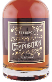 этикетка коньяк tesseron composition 0.7л