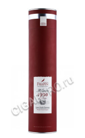 подарочная туба коньяк frapin millesime cognac grand champagne 1990 0.7л