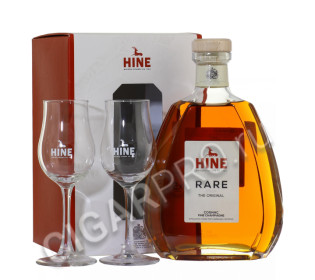 hine rare vsop gift box with 2 glasses купить французский коньяк хайн рар всоп в п/у+2 бокала цена