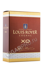 подарочная упаковка коньяк louis royer xo 0.7л