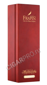 деревянная упаковка коньяк frapin multimillesime 1989-1991-1993г 0.7л