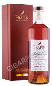 коньяк frapin multimillesime 1989-1991-1993г 0.7л в деревянной упаковке
