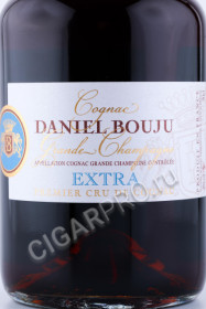 этикетка коньяк extra daniel bouju 0.5л