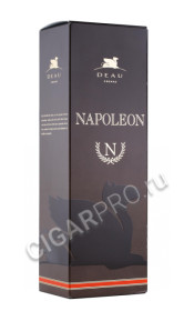 подарочная упаковка коньяк deau napoleon 0.7л