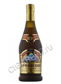 купить армянский коньяк 8 лет 0,5л матовая бутылка цена
