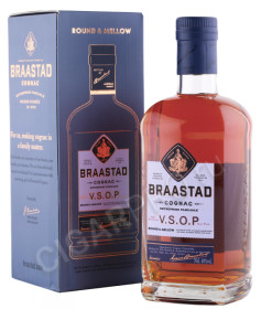 коньяк braastad vsop 0.7л в подарочной упаковке