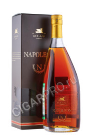 коньяк deau napoleon 0.7л в подарочной упаковке