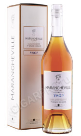 коньяк marancheville vsop cognac grande champagne аоc 0.7л в подарочной упаковке