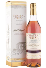 коньяк chateau de triac 0.7л в подарочной упаковке