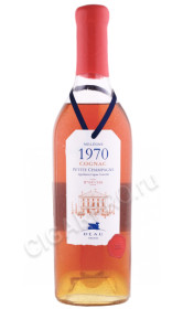 коньяк deau petite champagne 1970г 0.7л