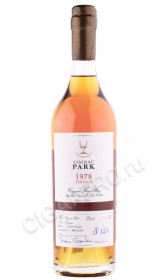 коньяк park vintage 1978 years 0.7л