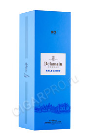 подарочная упаковка коньяк delamain grande champagne pale dry xo 0.5л