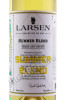 этикетка коньяк larsen summer blend 0.75л