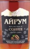 Этикетка Коньяк Айрум со вкусом Кофе 0.5л