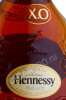 этикетка коньяк hennessy xo 0.05л