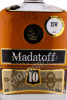 этикетка коньяк madatoff 10 years 0.5л