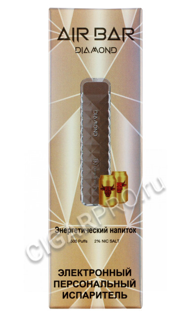 электронная сигарета air bar diamond energy drinks 500 затяжек