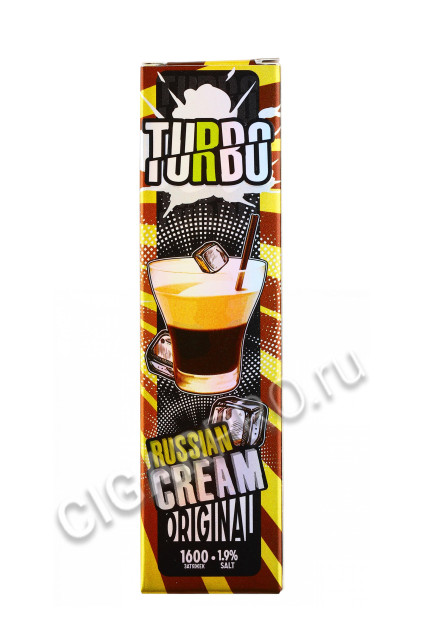 электронная сигарета turbo 1600 russian cream