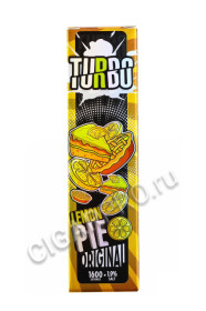 электронная сигарета turbo 1600 lemone pie