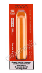 электронные сигареты voom mega orange ice 2500 затяжек