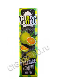электронная сигарета turbo 1600 citrus paradise