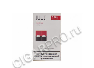 сменный картридж juul fruit mix 2 pods