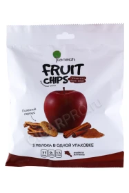 Чипсы фруктовые яблоко с корицей Fruit Chips 25гр