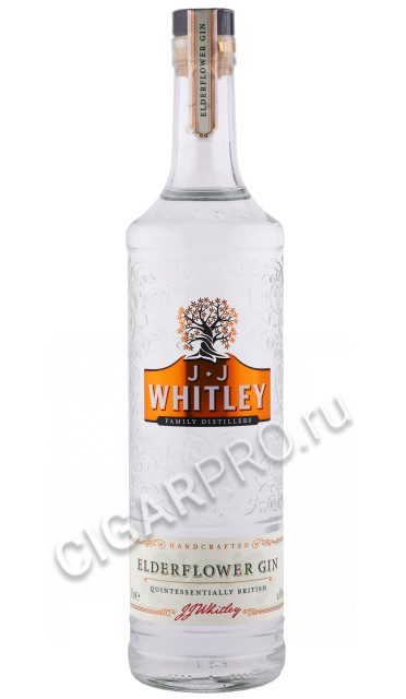 джин j j whitley elderflower 0.7л