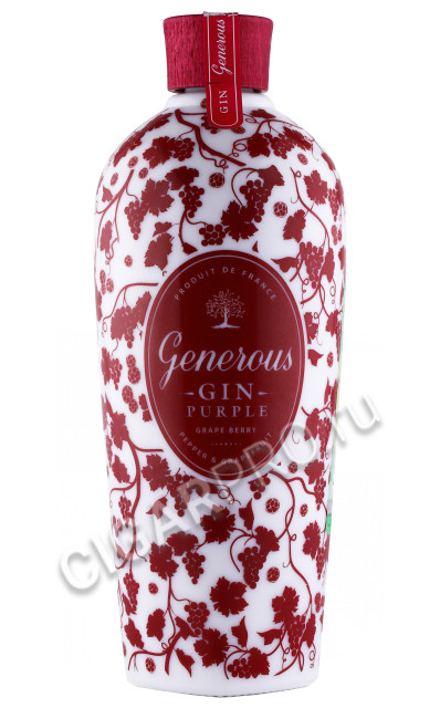 джин generous gin purple 0.7л